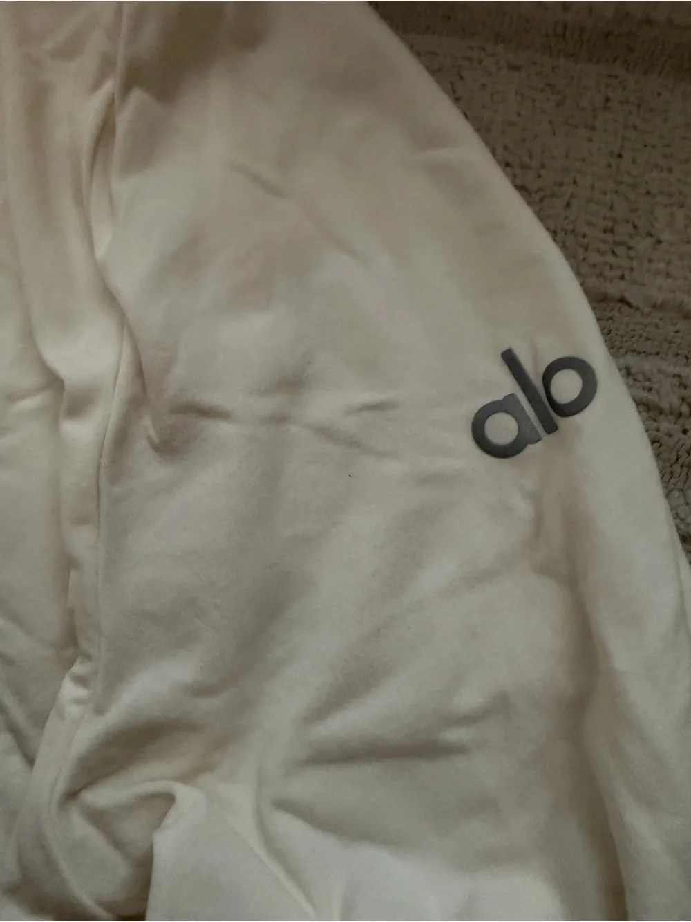 ALO sheer glow top